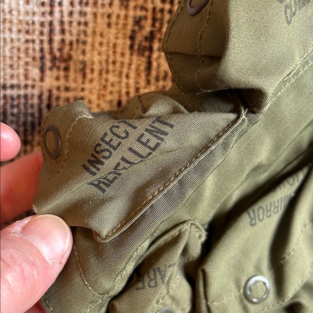 Men's US Air Force C1 Vest - Olive Green - Picture 2 of 9